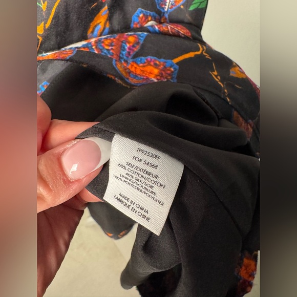 ❌SOLD❌Derek Lam 10 Crosby Floral Camisole Flounce Twist Slip Mini Dress - Picture 8 of 10